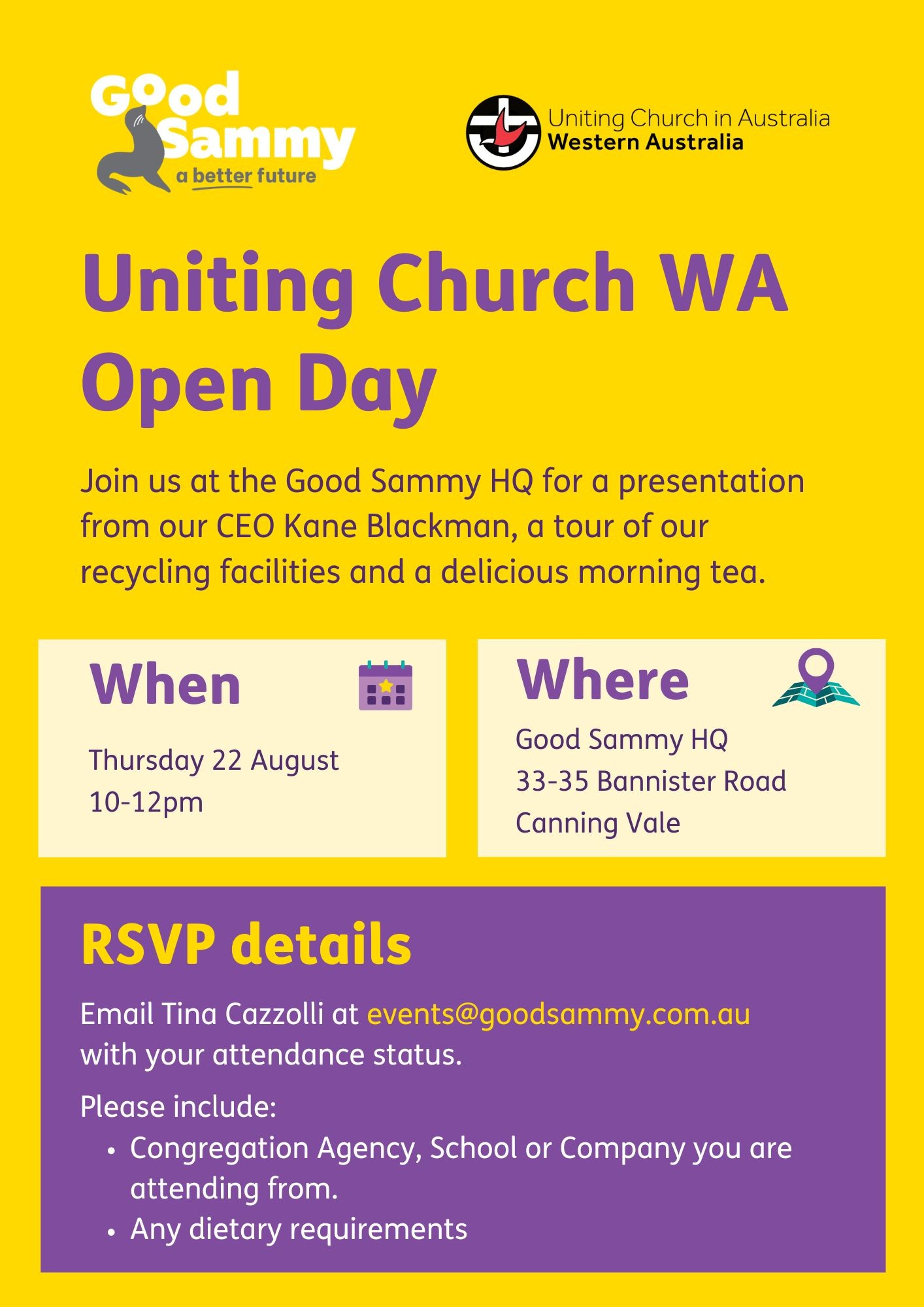 Good Sammy Uniting Church Open Day Uniting Church Western Australia